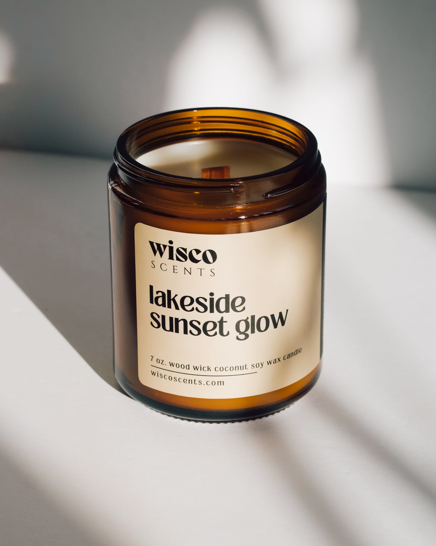 Lakeside Sunset Glow